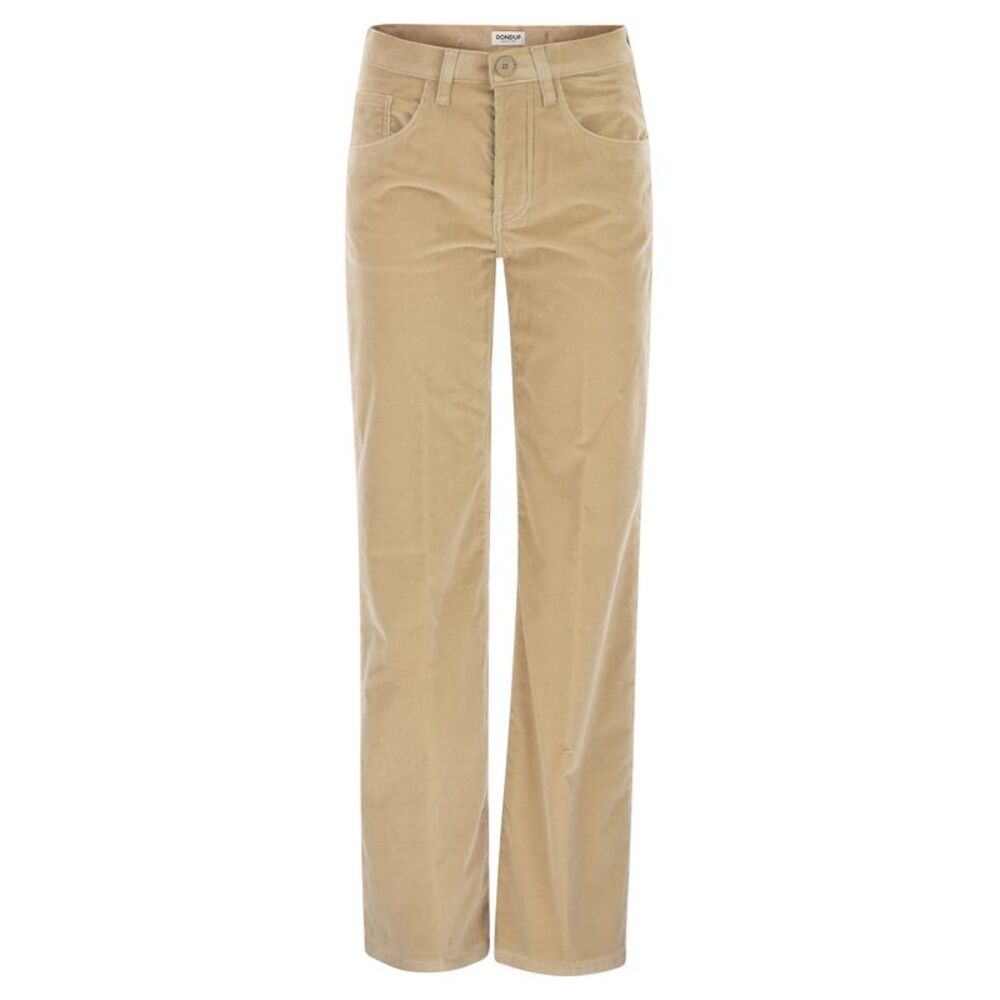 Dondup Women Jacklyn - Wide-Leg Corduroy Trousers